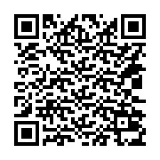 QR Code pour le numéro de téléphone +14032035470