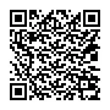 Código QR para número de teléfono +14032035480