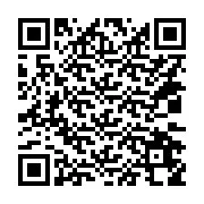 QR-Code für Telefonnummer +14032658700