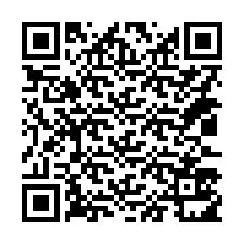 Kode QR untuk nomor Telepon +14033511961