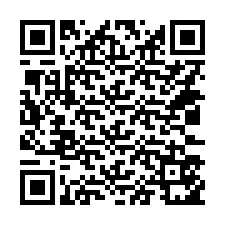 QR-Code für Telefonnummer +14033551224