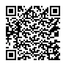 Codice QR per il numero di telefono +14035551100