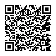 QR kód a telefonszámhoz +14035809447