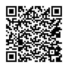 QR-code voor telefoonnummer +14035809467