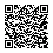 Kode QR untuk nomor Telepon +14035809485