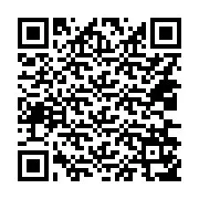 QR код за телефонен номер +14036157623