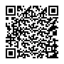 Código QR para número de teléfono +14039983050