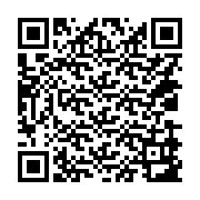 Código QR para número de telefone +14039983058