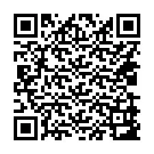 QR kód a telefonszámhoz +14039983066