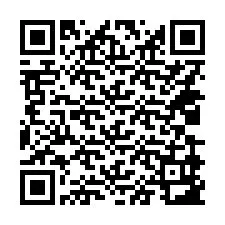 QR kód a telefonszámhoz +14039983072