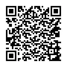 QR-koodi puhelinnumerolle +14039983086