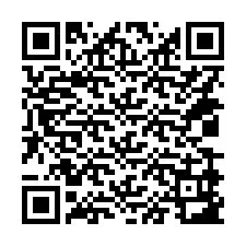 QR Code pour le numéro de téléphone +14039983090