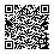 Kode QR untuk nomor Telepon +14039983092