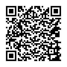 Código QR para número de telefone +14039983093