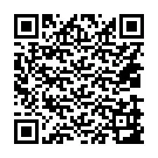 QR kód a telefonszámhoz +14039983107