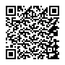 QR Code pour le numéro de téléphone +14039983153