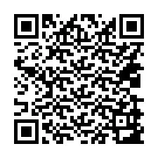 QR kód a telefonszámhoz +14039983163