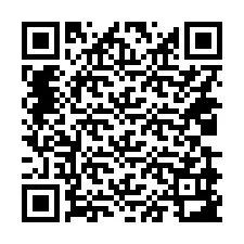 Codice QR per il numero di telefono +14039983172