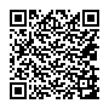 QR kód a telefonszámhoz +14039983177