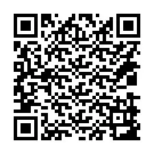 QR-code voor telefoonnummer +14039983201