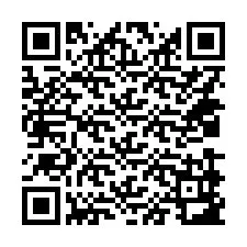 QR kód a telefonszámhoz +14039983206