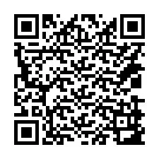 QR-code voor telefoonnummer +14039983211