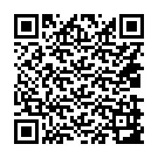 QR Code สำหรับหมายเลขโทรศัพท์ +14039983246