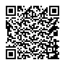 Kod QR dla numeru telefonu +14039983251