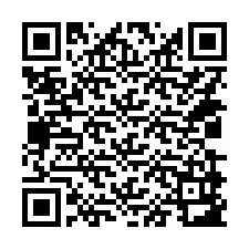 QR-code voor telefoonnummer +14039983264