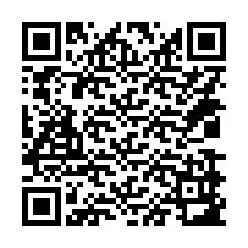 QR Code pour le numéro de téléphone +14039983281