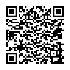 Código QR para número de teléfono +14039983287