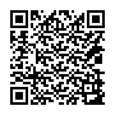 QR-koodi puhelinnumerolle +14039983291