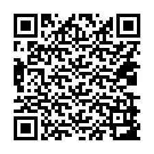 QR kód a telefonszámhoz +14039983293