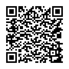 QR-koodi puhelinnumerolle +14039983294