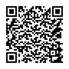 QR код за телефонен номер +14039983299