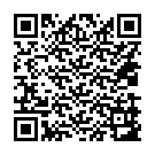 QR kód a telefonszámhoz +14039983443