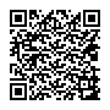 QR код за телефонен номер +14039983462