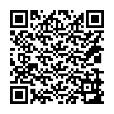 Kod QR dla numeru telefonu +14039983481