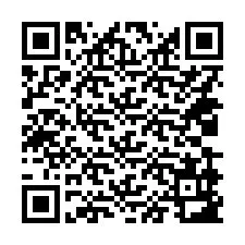 Codice QR per il numero di telefono +14039983532