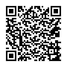 QR-Code für Telefonnummer +14039983607