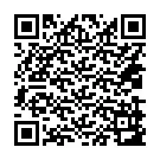 Codice QR per il numero di telefono +14039983613