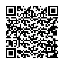 QR kód a telefonszámhoz +14039983622