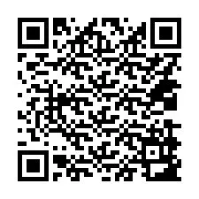 QR-Code für Telefonnummer +14039983643