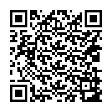 Kode QR untuk nomor Telepon +14039983652