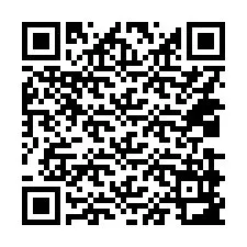 Kode QR untuk nomor Telepon +14039983653