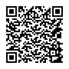 QR-koodi puhelinnumerolle +14039983665