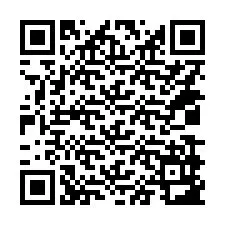 QR код за телефонен номер +14039983680