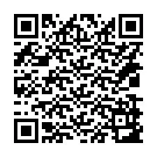 QR код за телефонен номер +14039983681