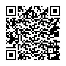 Codice QR per il numero di telefono +14039983687