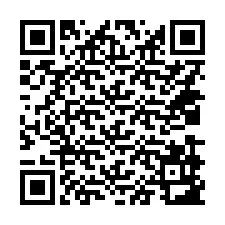 QR kód a telefonszámhoz +14039983706